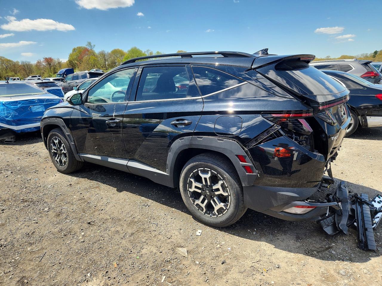 2025 Hyundai Tucson Xrt Черный vin: 5NMJFCDE5SH566622