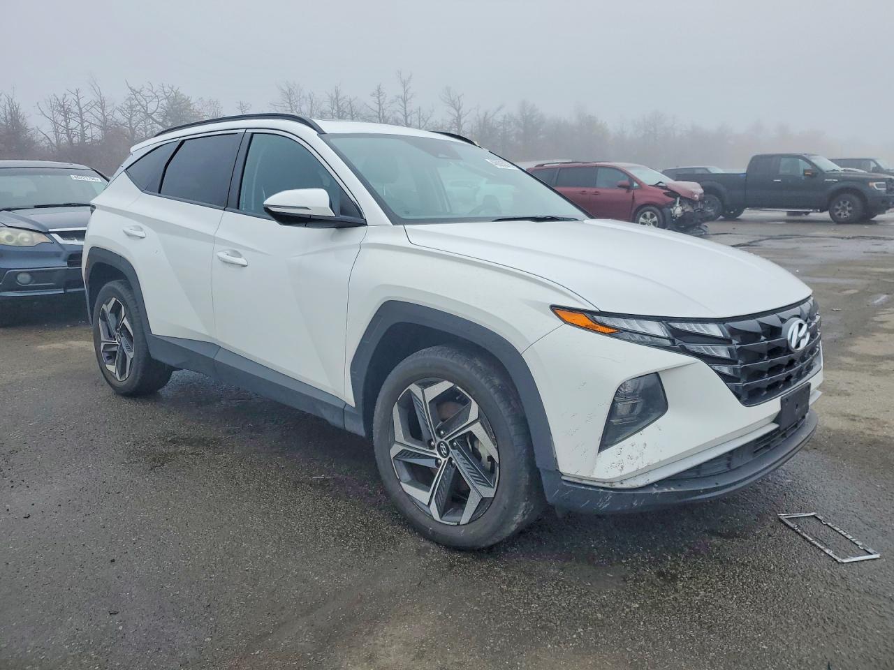 2024 Hyun Tucson White vin: 5NMJFCDE9RH314835