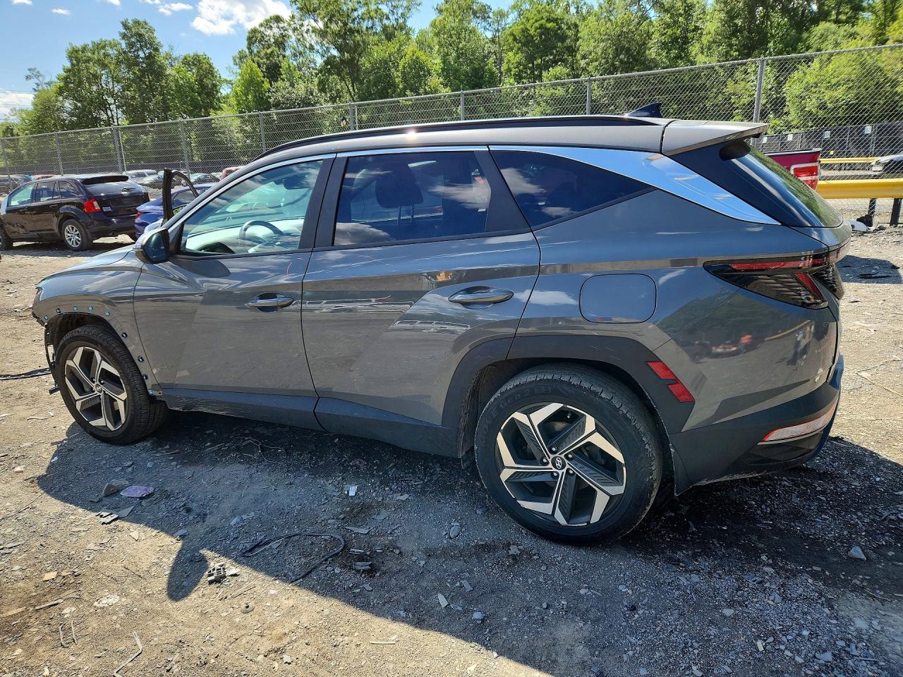 2024 Hyundai Tucson Sel Gray vin: 5NMJFCDEXRH309224