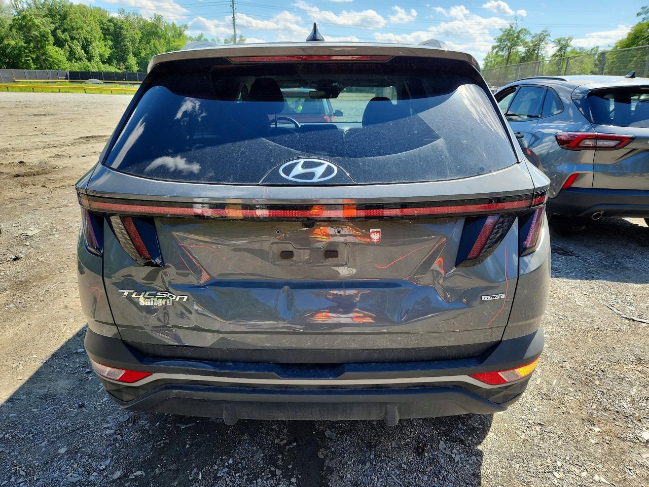2024 Hyundai Tucson Sel Gray vin: 5NMJFCDEXRH309224