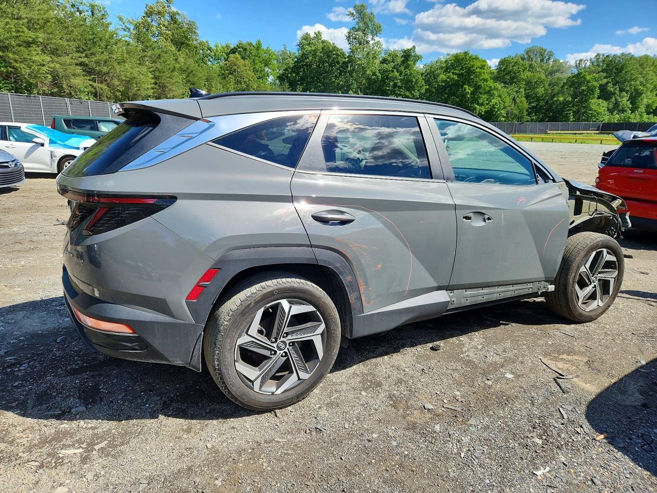 2024 Hyundai Tucson Sel Gray vin: 5NMJFCDEXRH309224