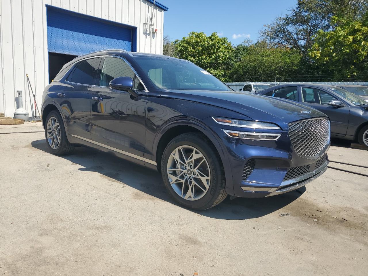 2025 Genesis Gv70 Base Синий vin: 5NMMADTB8SH035195