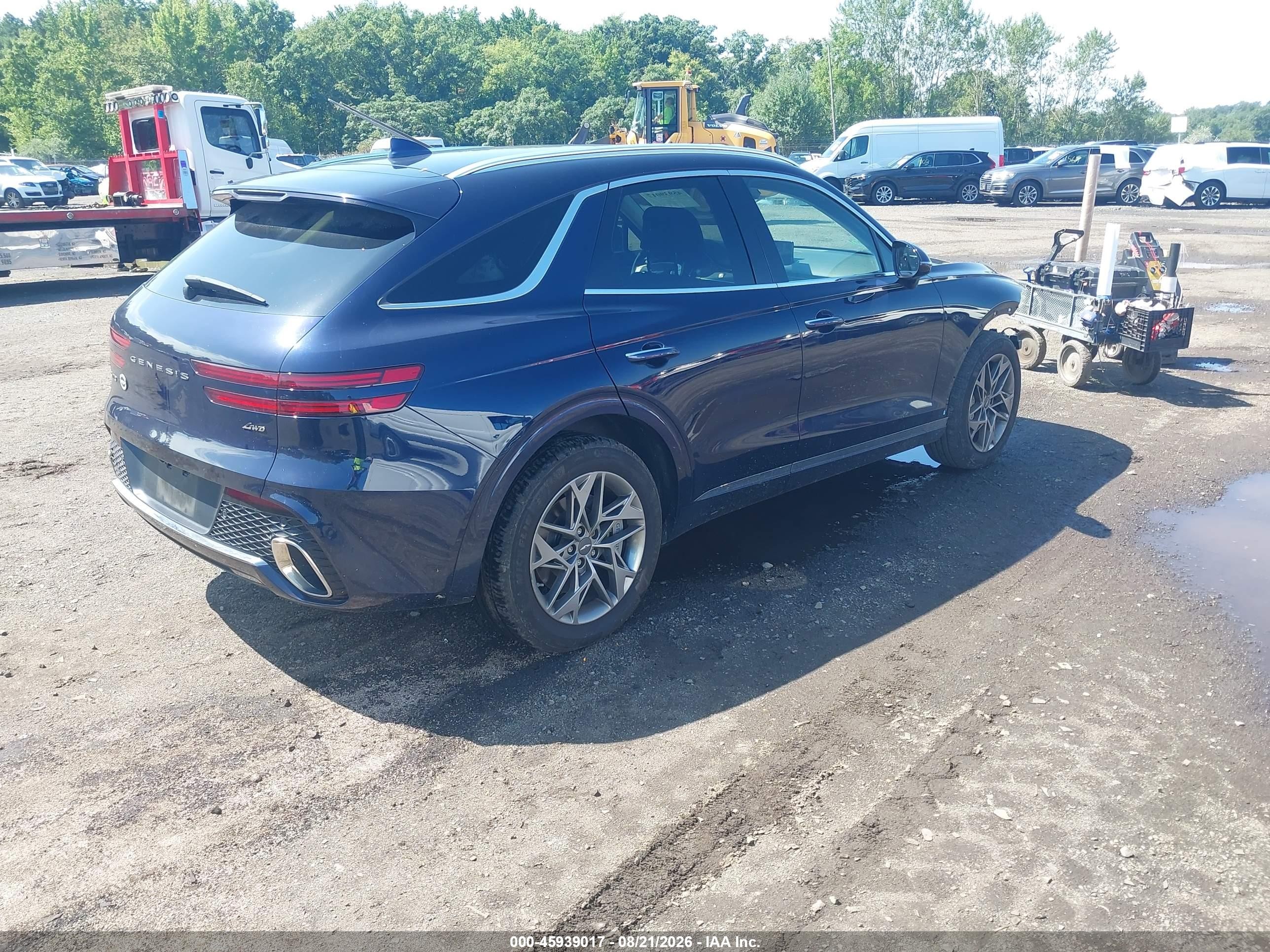 2025 Genesis Gv70 2.5t Awd Blue vin: 5NMMADTB9SH023170