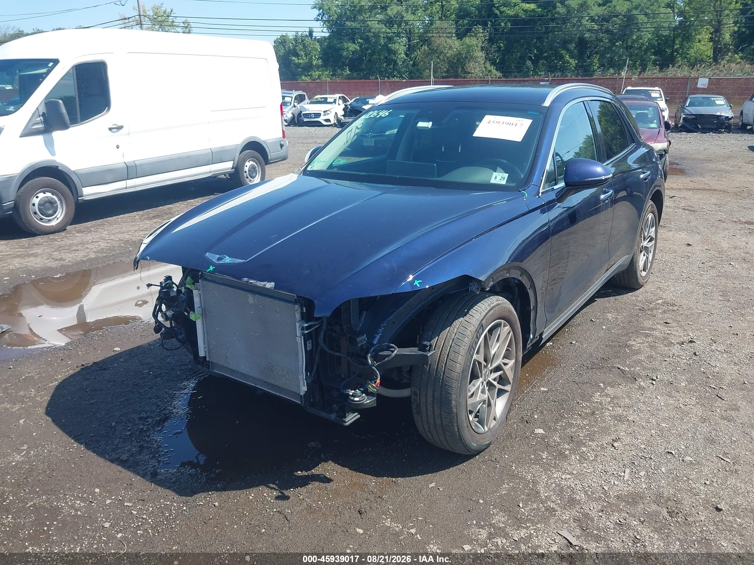 2025 Genesis Gv70 2.5t Awd Blue vin: 5NMMADTB9SH023170