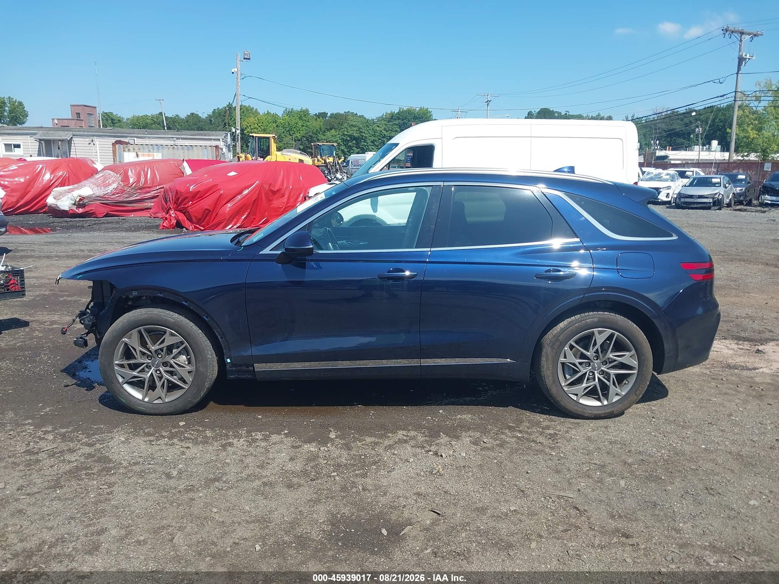 2025 Genesis Gv70 2.5t Awd Blue vin: 5NMMADTB9SH023170