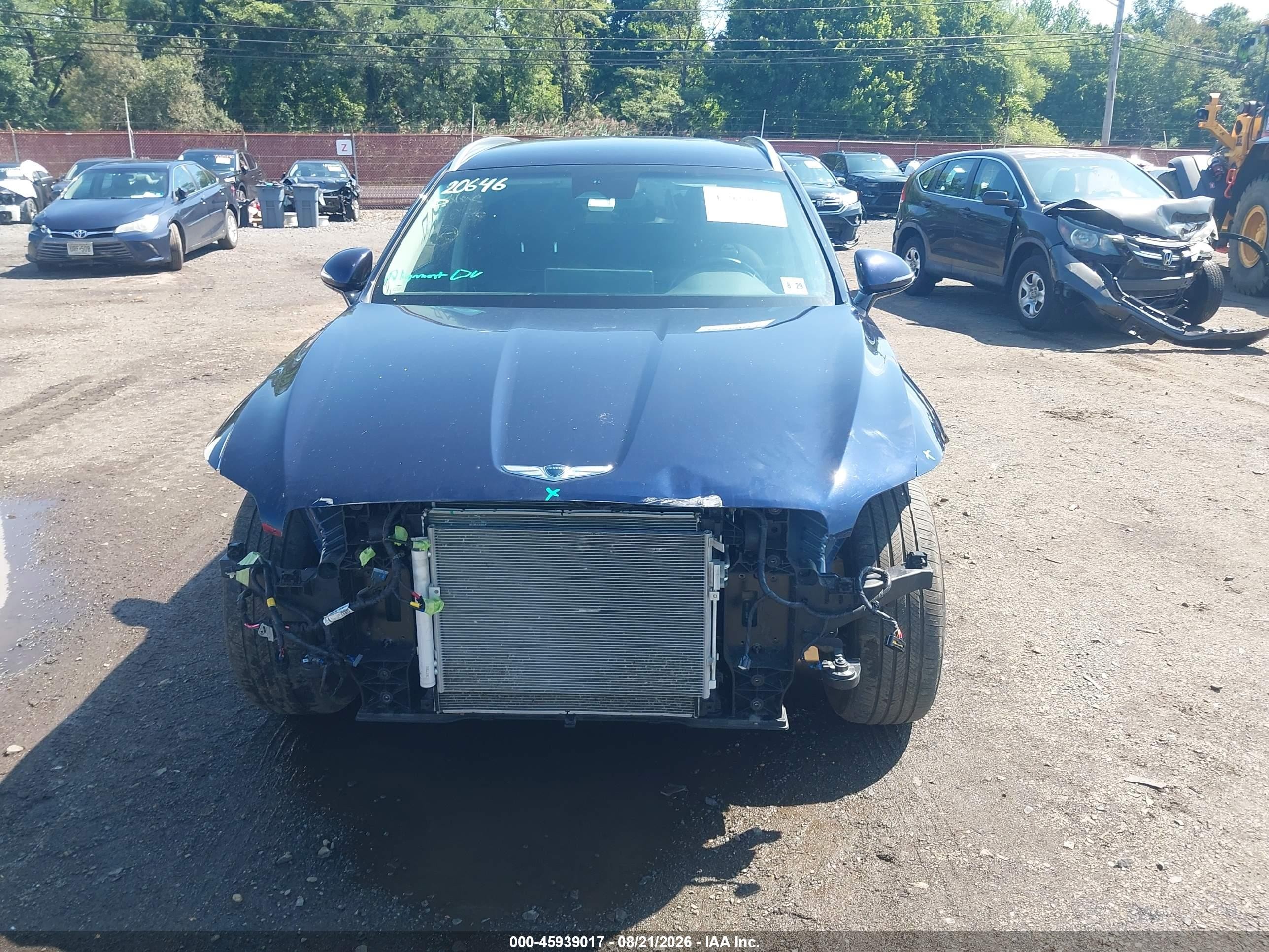 2025 Genesis Gv70 2.5t Awd Blue vin: 5NMMADTB9SH023170