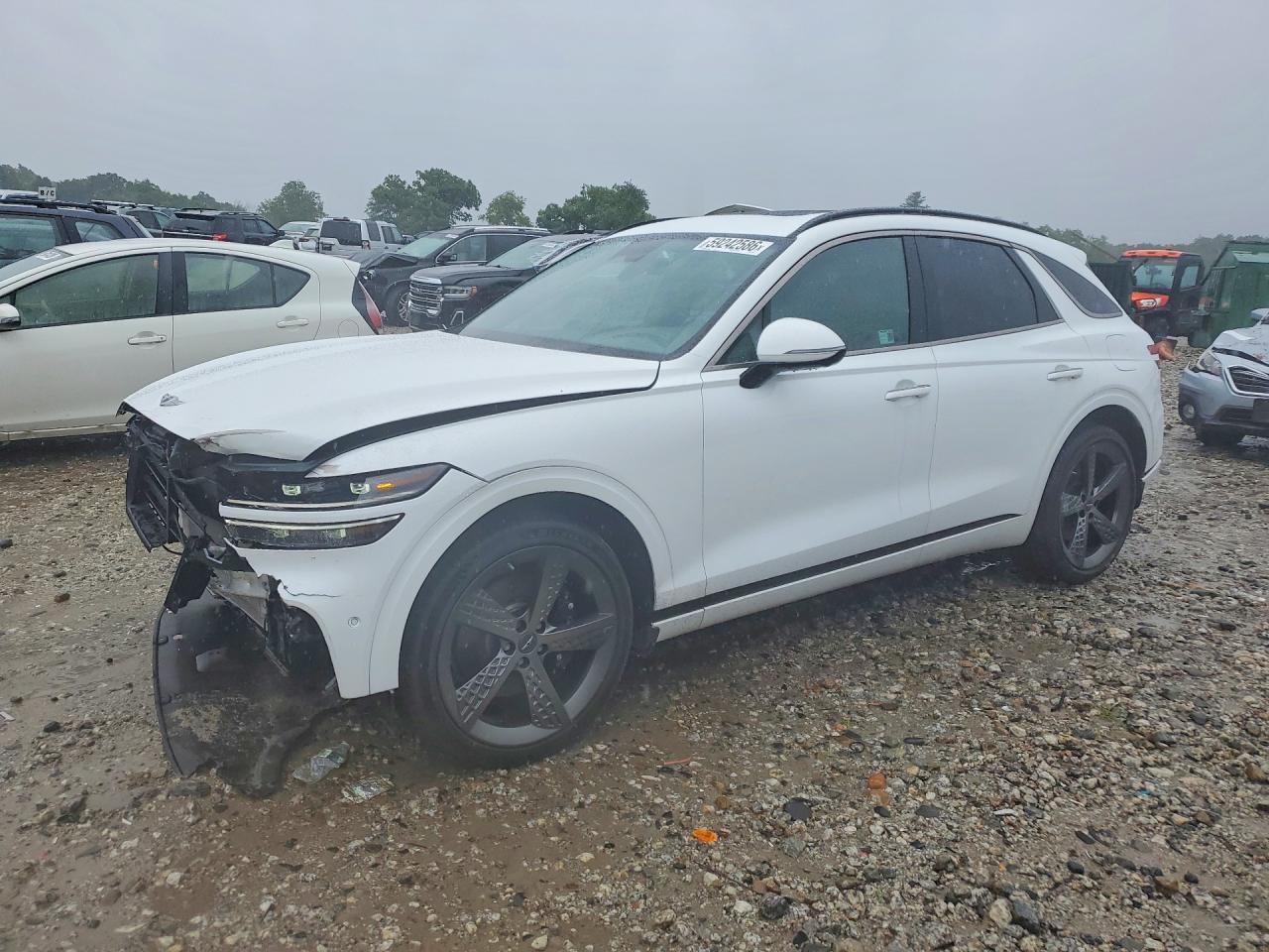 2025 Genesis Gv70 3.5t Sport White vin: 5NMMCDTC8SH028461