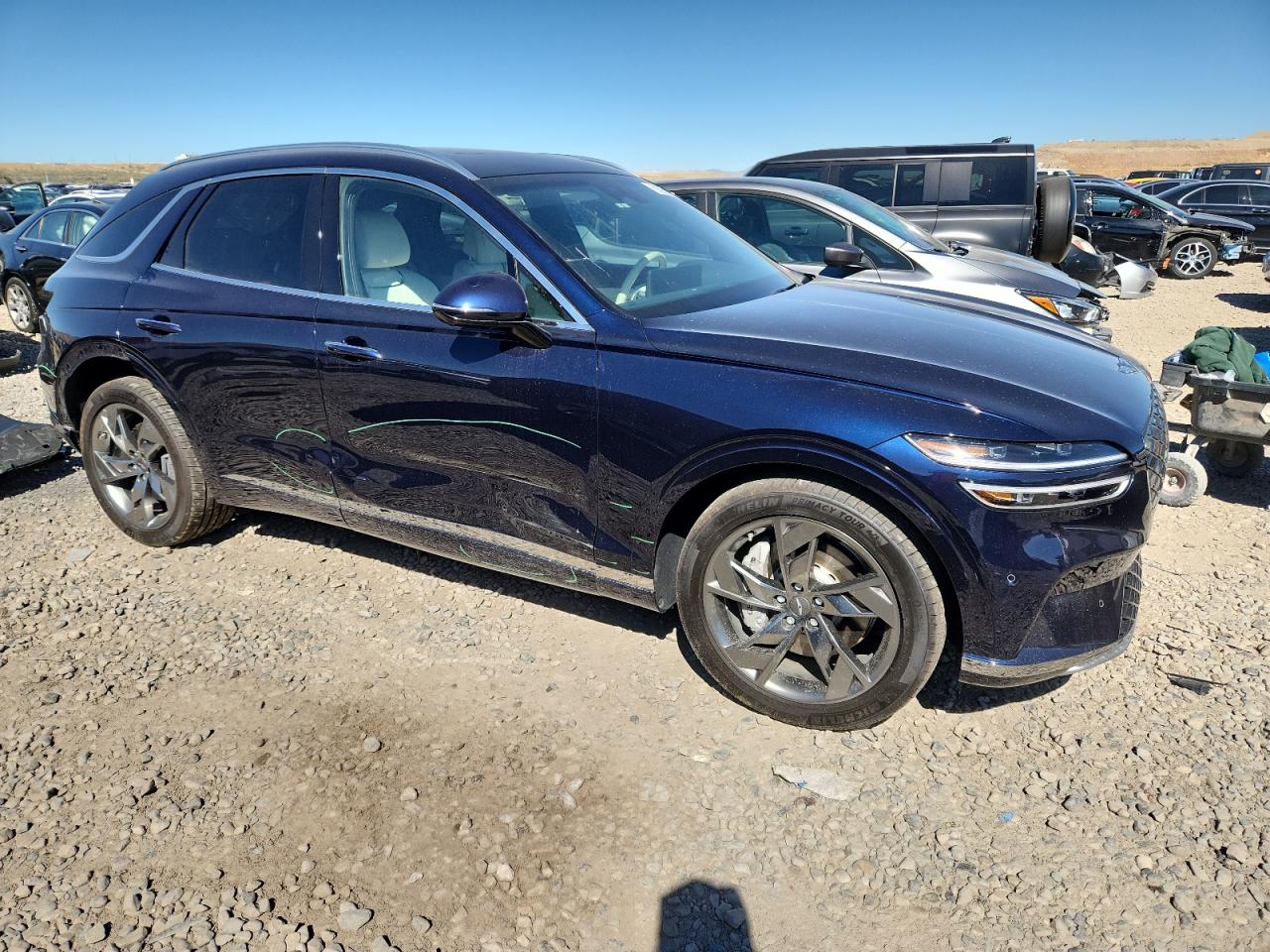 2025 Genesis Gv70 Advanced Черный vin: 5NMMCET17SH004205