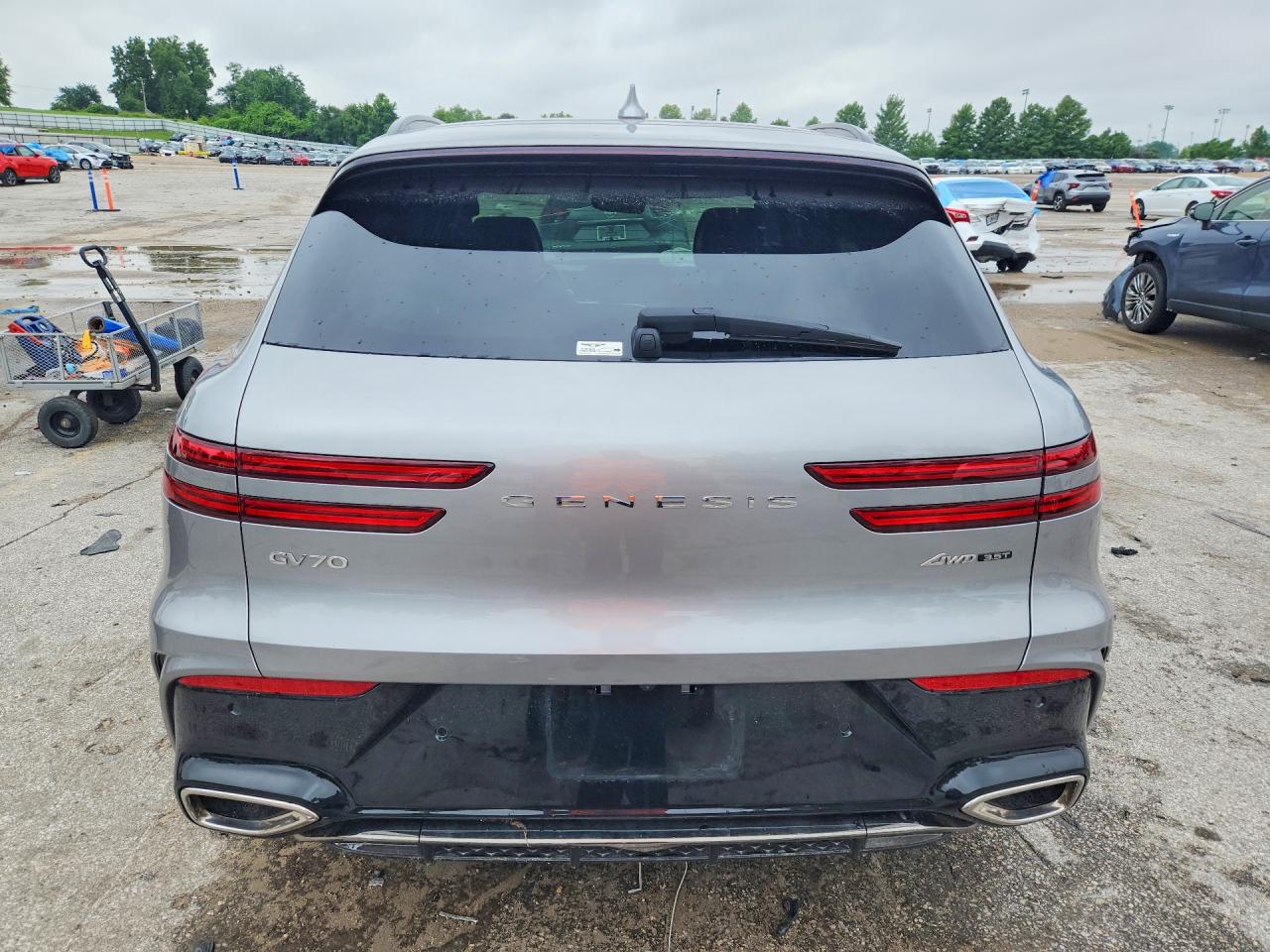 2026 Genesis Gv70 Sport Prestige Silver vin: 5NMMEDTC4TH042661