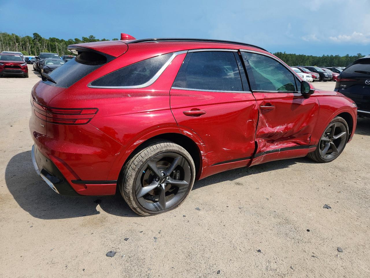 2026 Genesis Gv70 Sport Prestige Red vin: 5NMMFDTB3TH040520