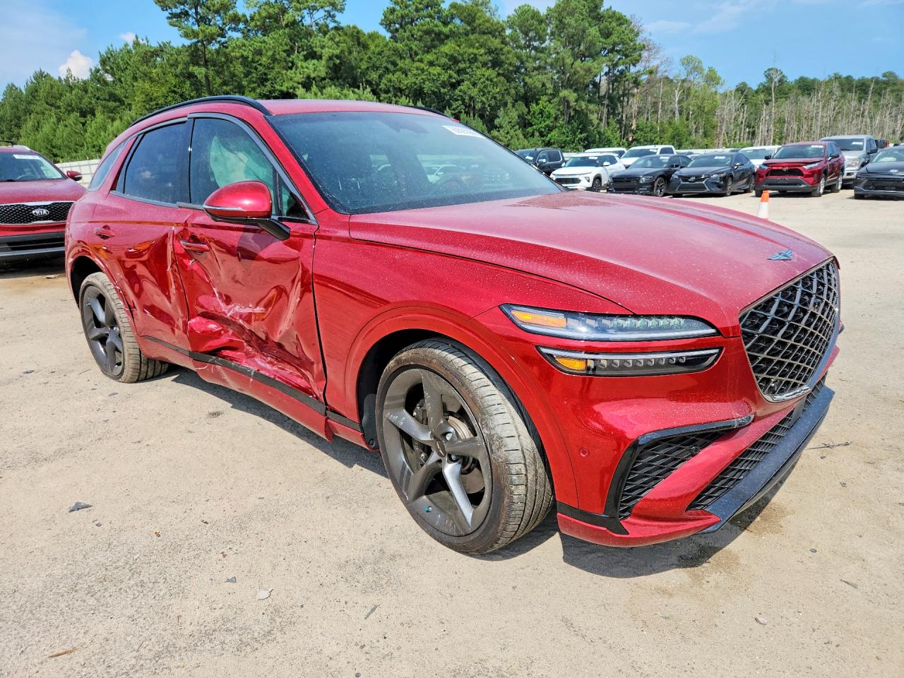 2026 Genesis Gv70 Sport Prestige Red vin: 5NMMFDTB3TH040520