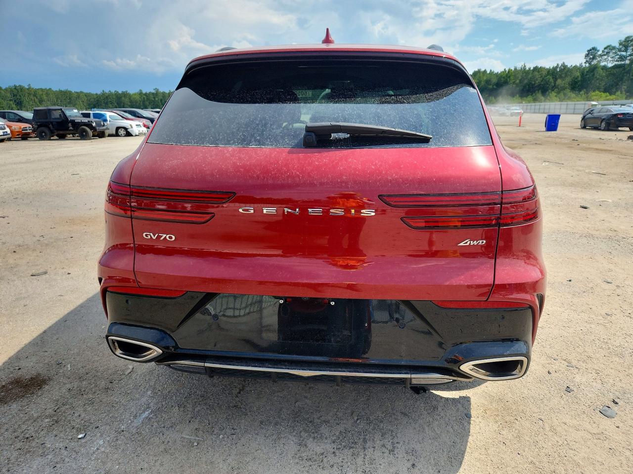2026 Genesis Gv70 Sport Prestige Red vin: 5NMMFDTB3TH040520