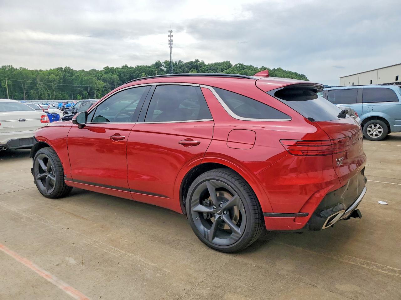 2026 Genesis Gv70 Sport Prestige Red vin: 5NMMFDTBXTH053264