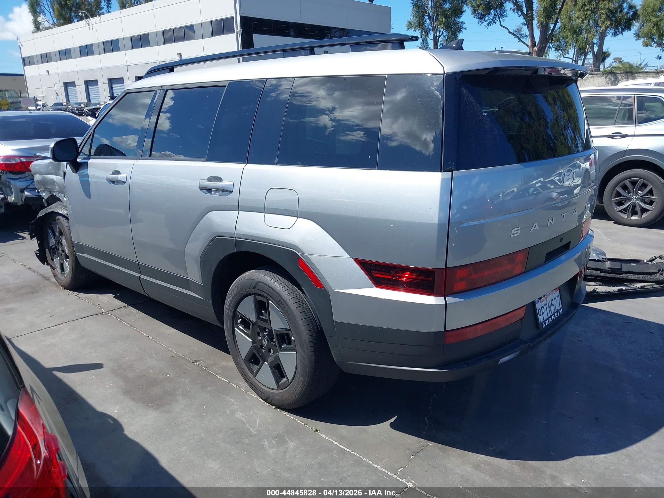 2025 Hyundai Santa Fe Hybrid Sel Gray vin: 5NMP24G11SH019772