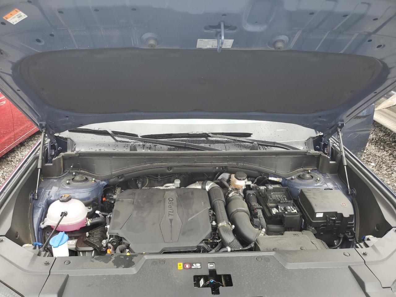 2025 Hyundai Santa Fe Sel Синий vin: 5NMP24GL1SH119694