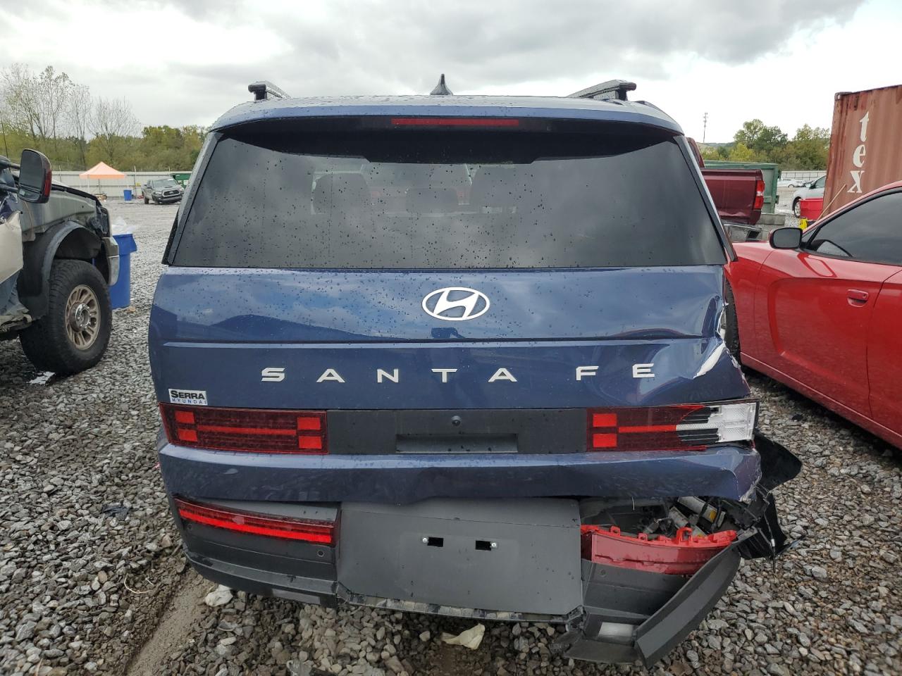 2025 Hyundai Santa Fe Sel Синий vin: 5NMP24GL1SH119694