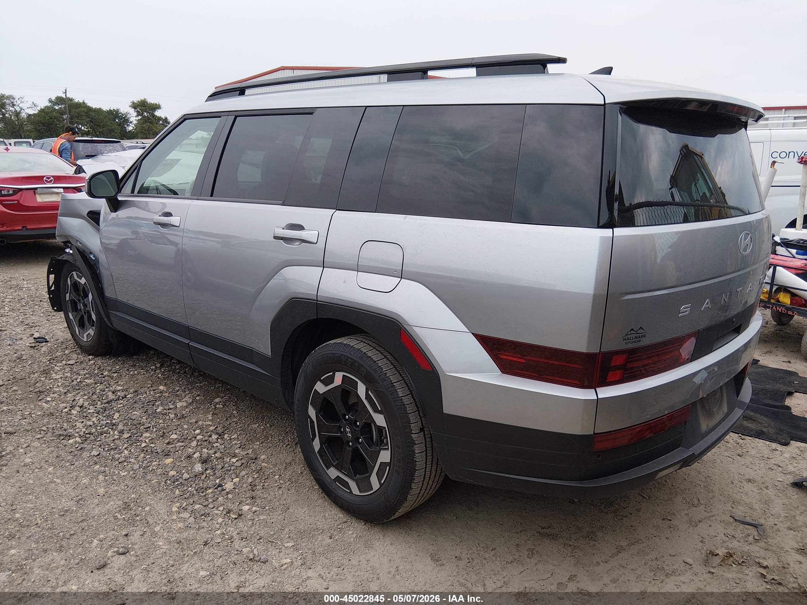 2024 Hyundai Santa Fe Sel Серебряный vin: 5NMP24GL2RH022210