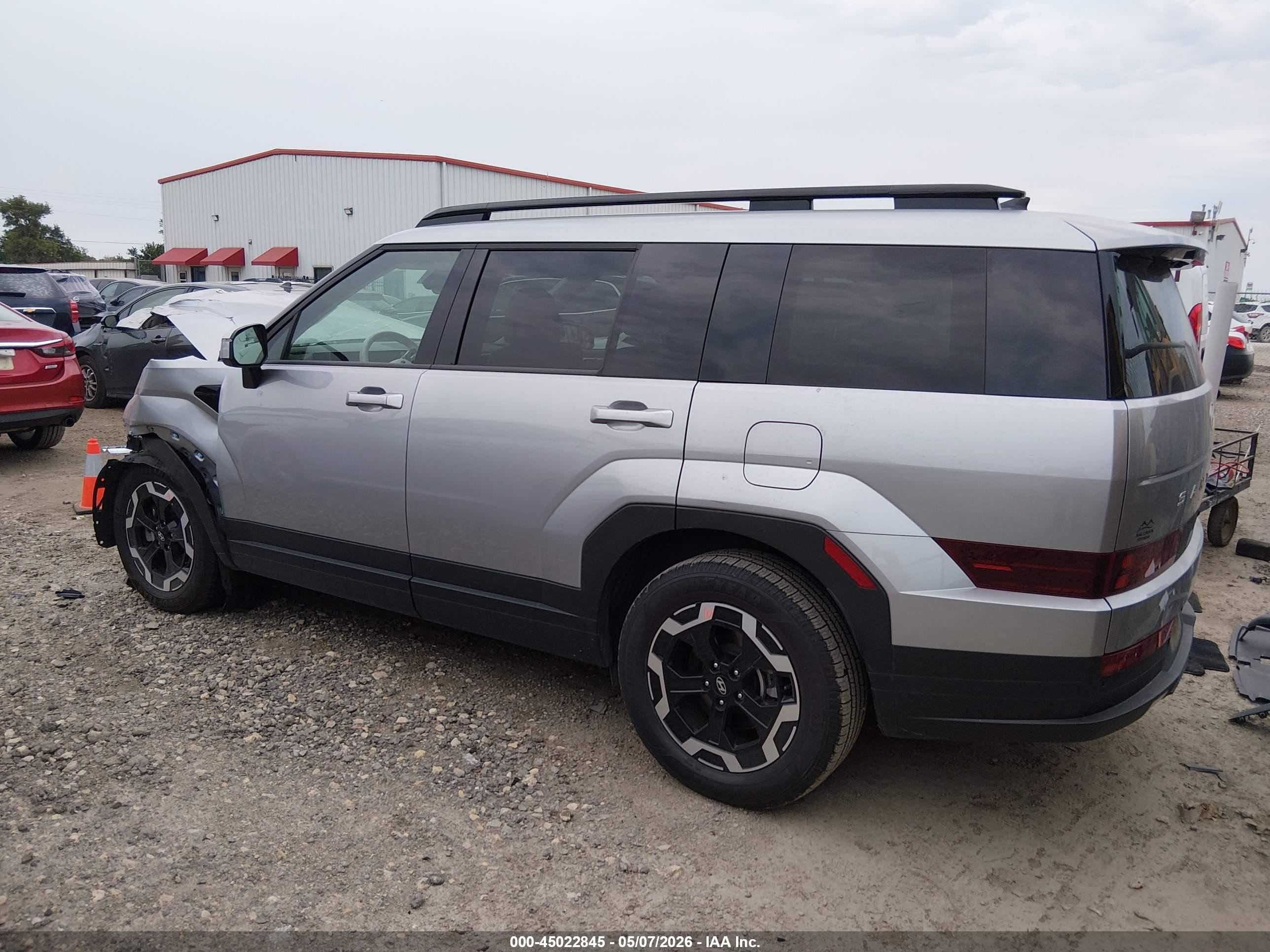 2024 Hyundai Santa Fe Sel Серебряный vin: 5NMP24GL2RH022210
