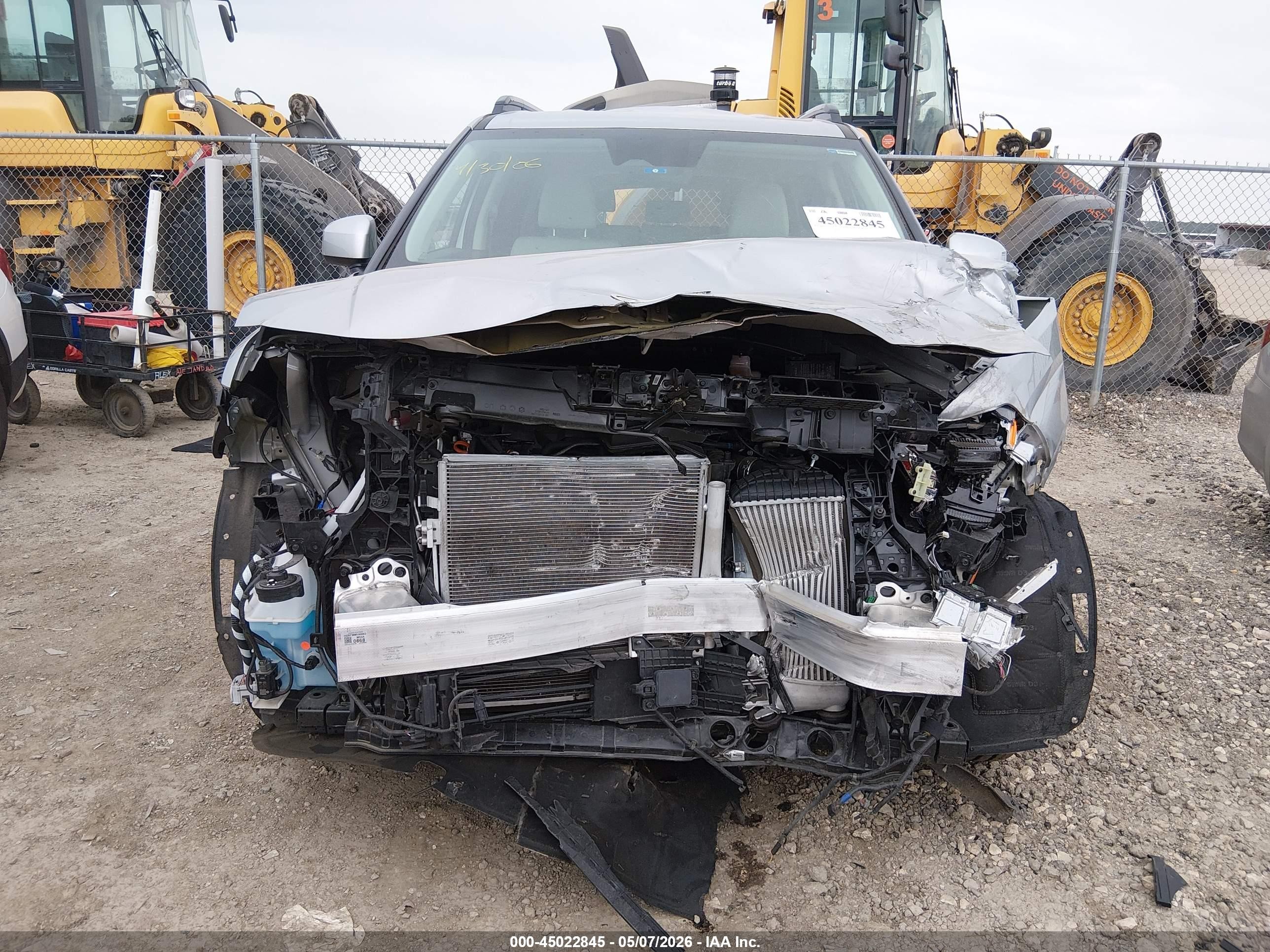 2024 Hyundai Santa Fe Sel Серебряный vin: 5NMP24GL2RH022210
