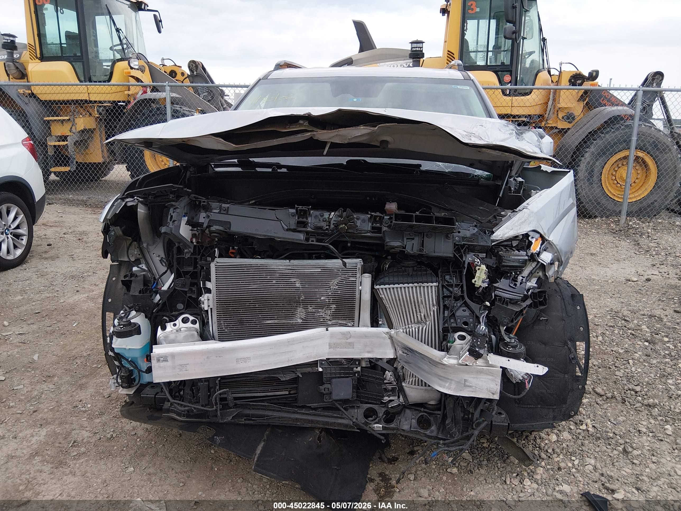 2024 Hyundai Santa Fe Sel Серебряный vin: 5NMP24GL2RH022210