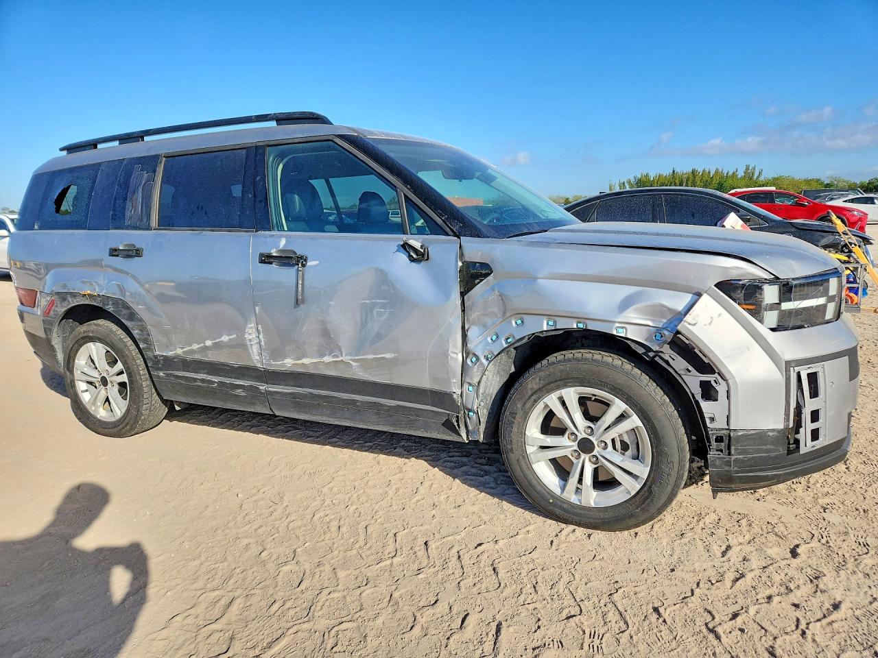 2026 Hyundai Santa Fe Silver vin: 5NMP24GL3TH151452