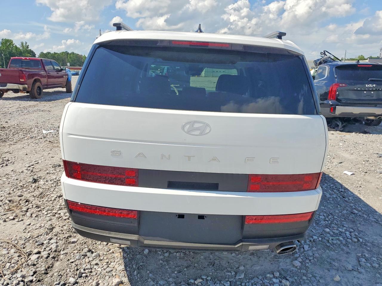 2026 Hyundai Santa Fe Sel Белый vin: 5NMP24GL3TH212203