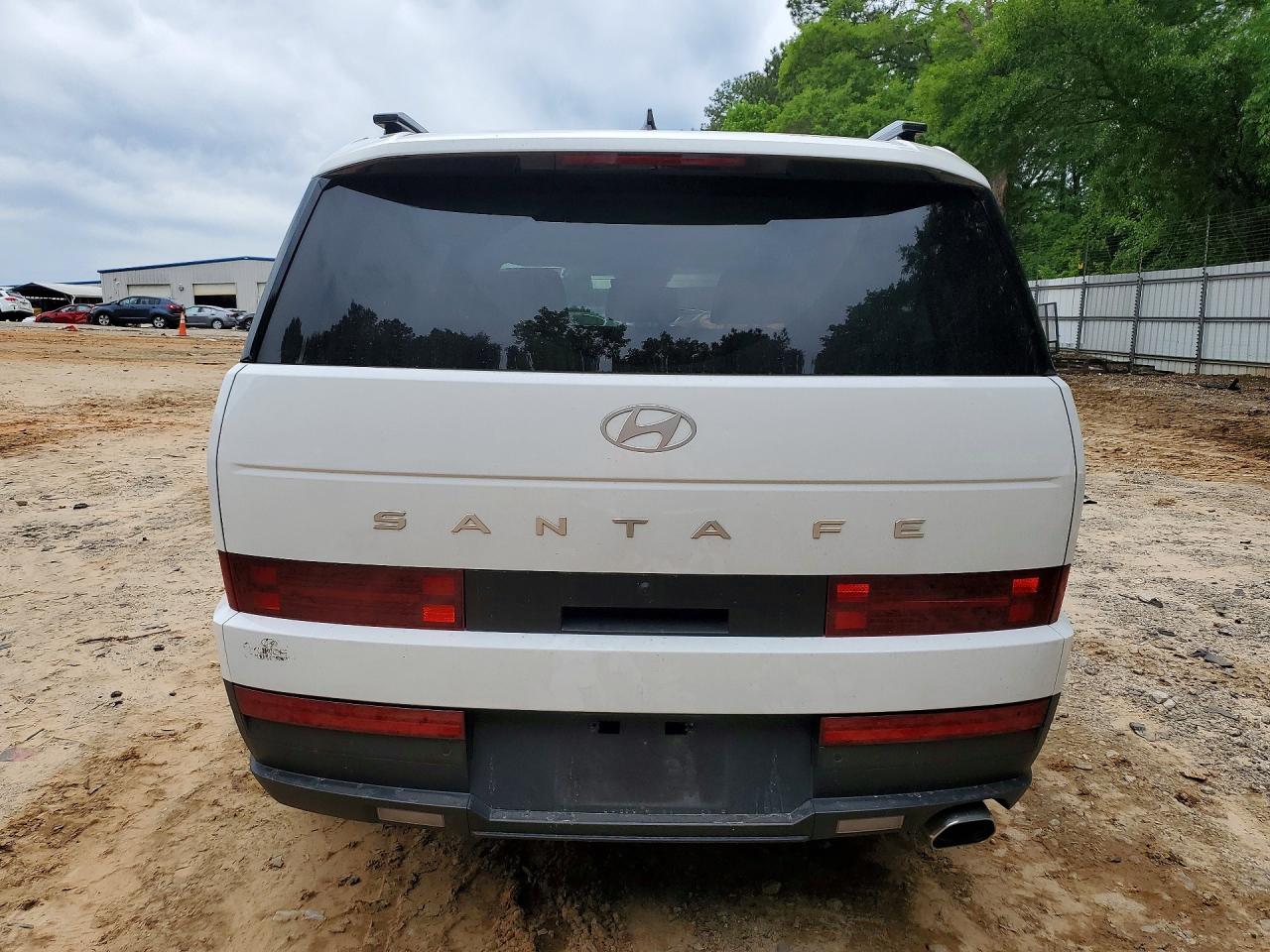 2025 Hyundai Santa Fe Sel Белый vin: 5NMP24GL6SH080665