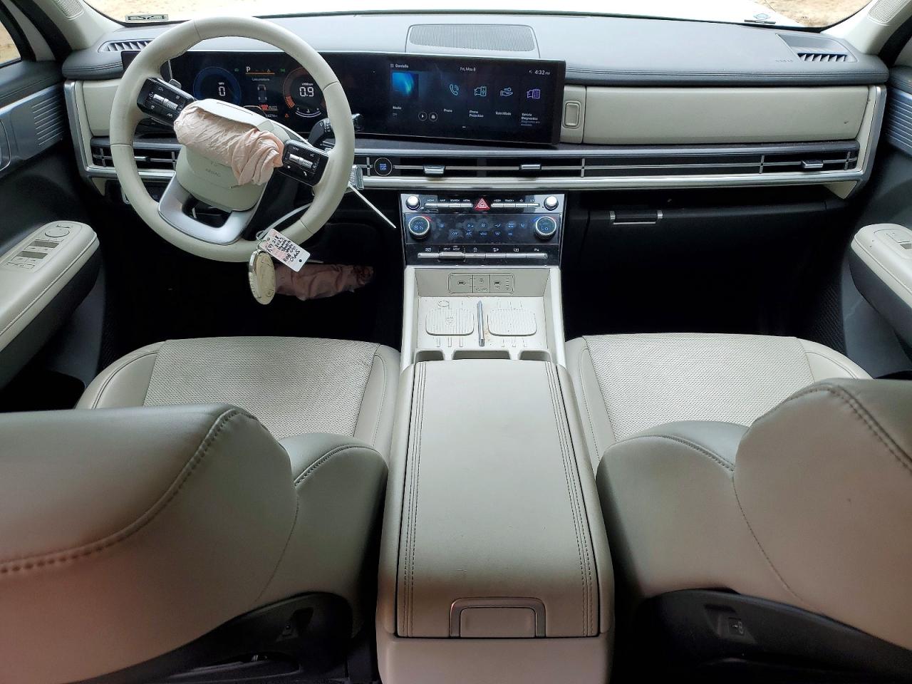 2025 Hyundai Santa Fe Sel Белый vin: 5NMP24GL6SH080665