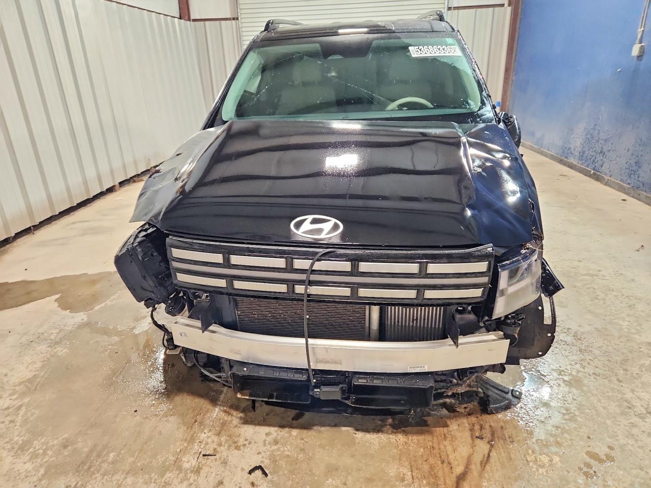2025 Hyundai Santa Fe Sel Черный vin: 5NMP24GL6SH086885