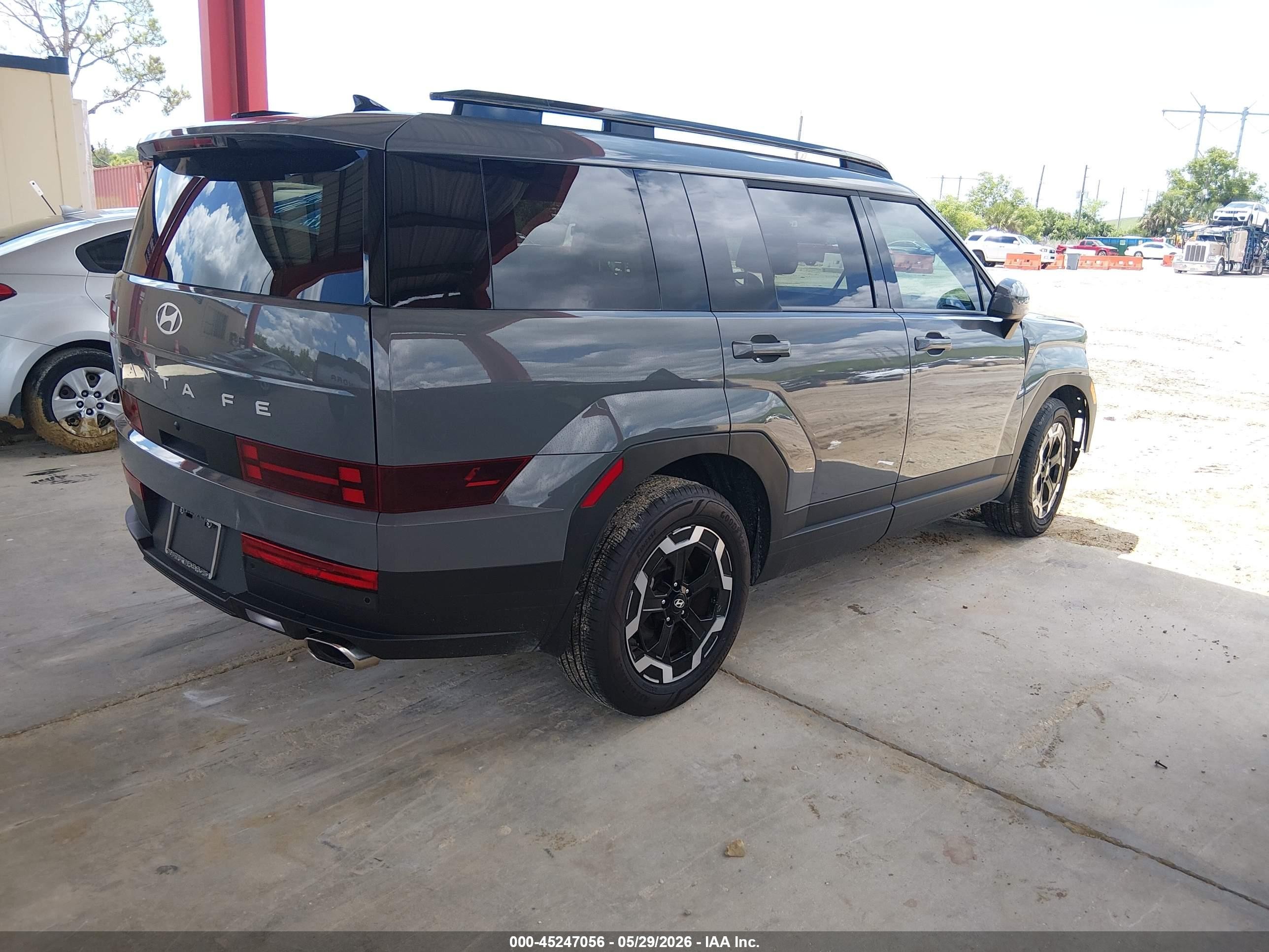 2025 Hyundai Santa Fe Sel Gray vin: 5NMP24GL7SH103306