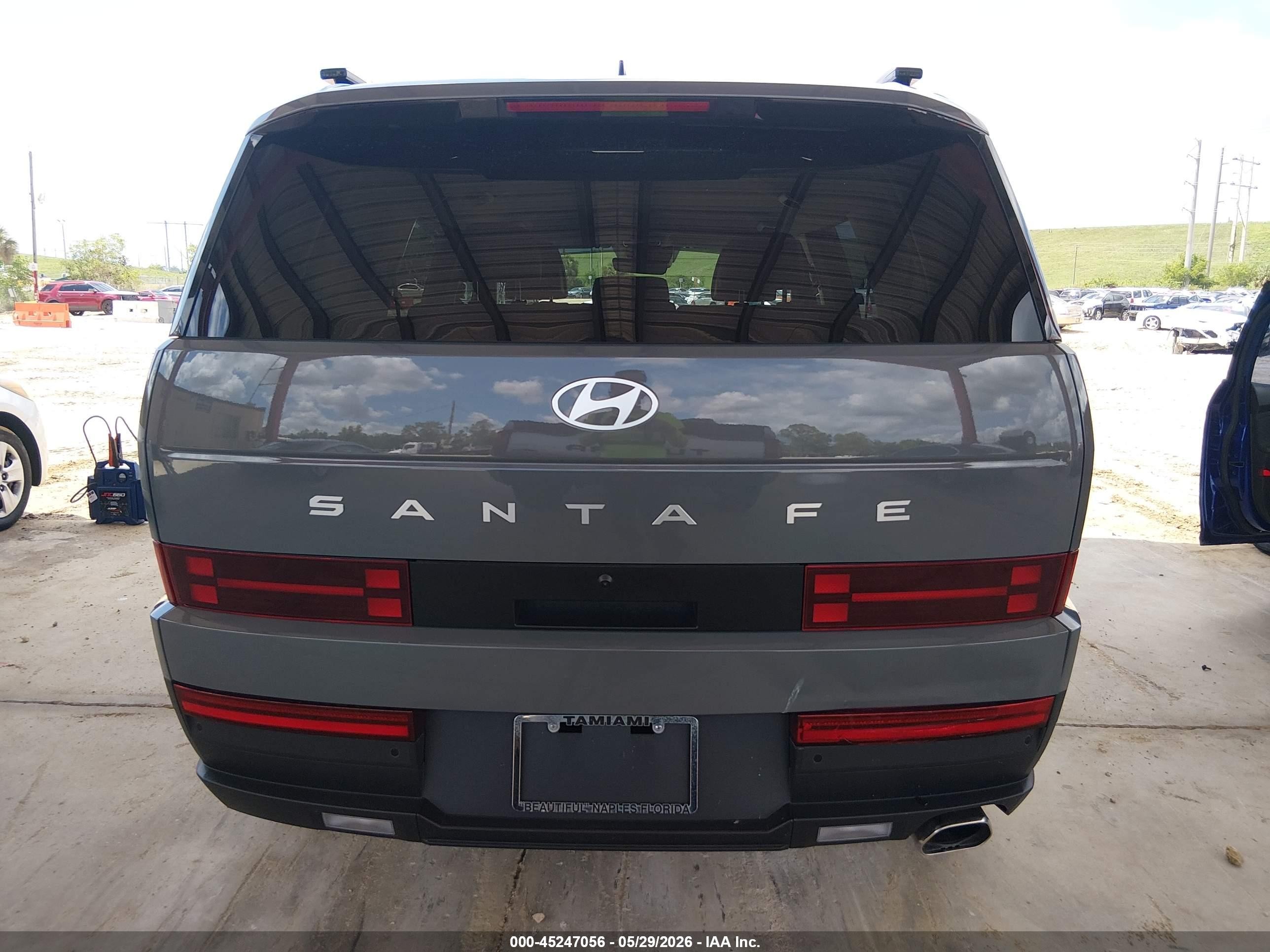 2025 Hyundai Santa Fe Sel Gray vin: 5NMP24GL7SH103306