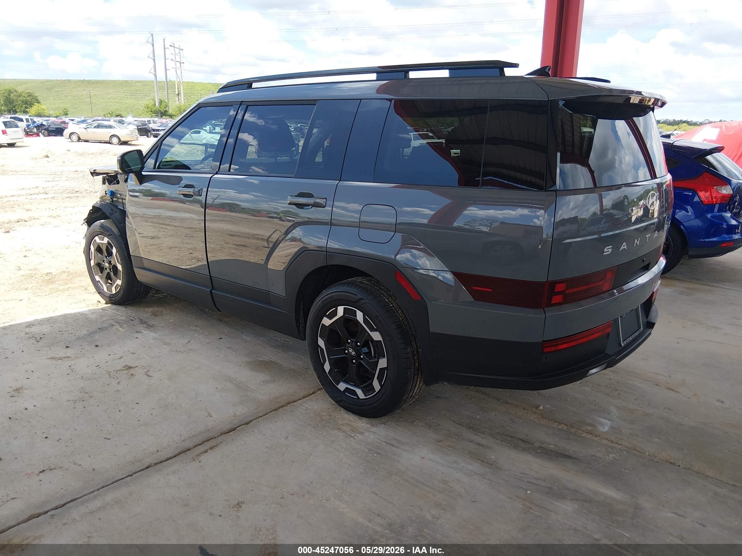 2025 Hyundai Santa Fe Sel Gray vin: 5NMP24GL7SH103306