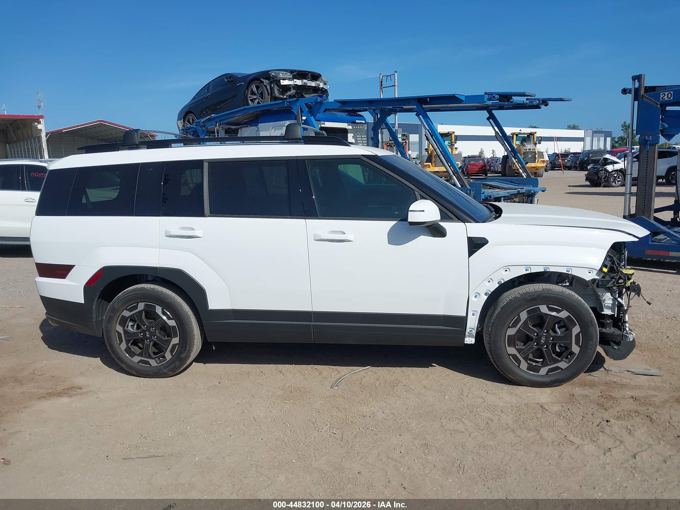 2026 Hyundai Santa Fe Sel White vin: 5NMP24GL7TH195597