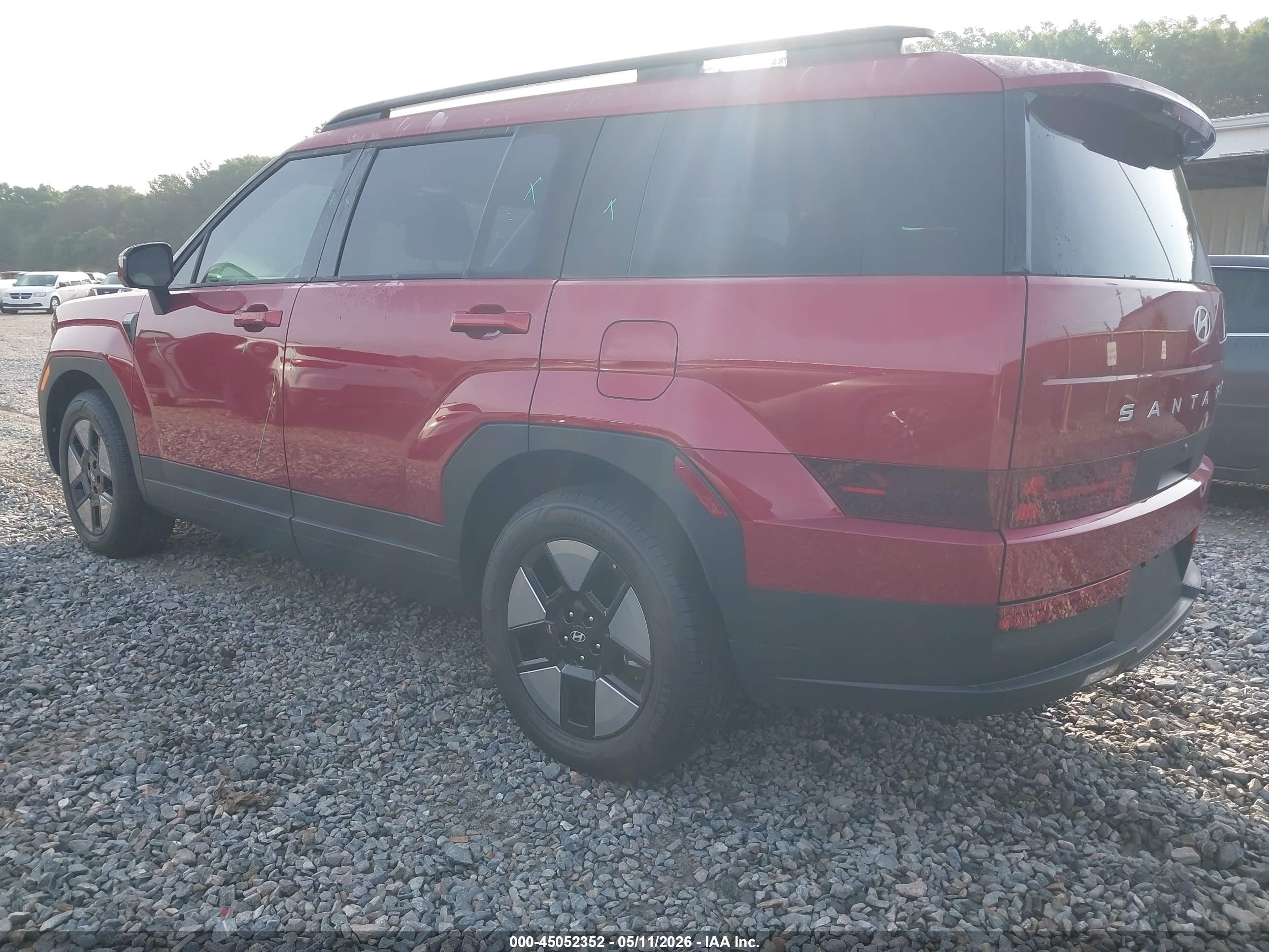 2026 Hyundai Santa Fe Hybrid Sel Red vin: 5NMP2DG12TH084244