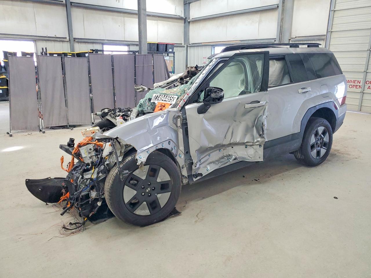 2025 Hyundai Santa Fe Hybrid Sel Silver vin: 5NMP2DG17SH020439