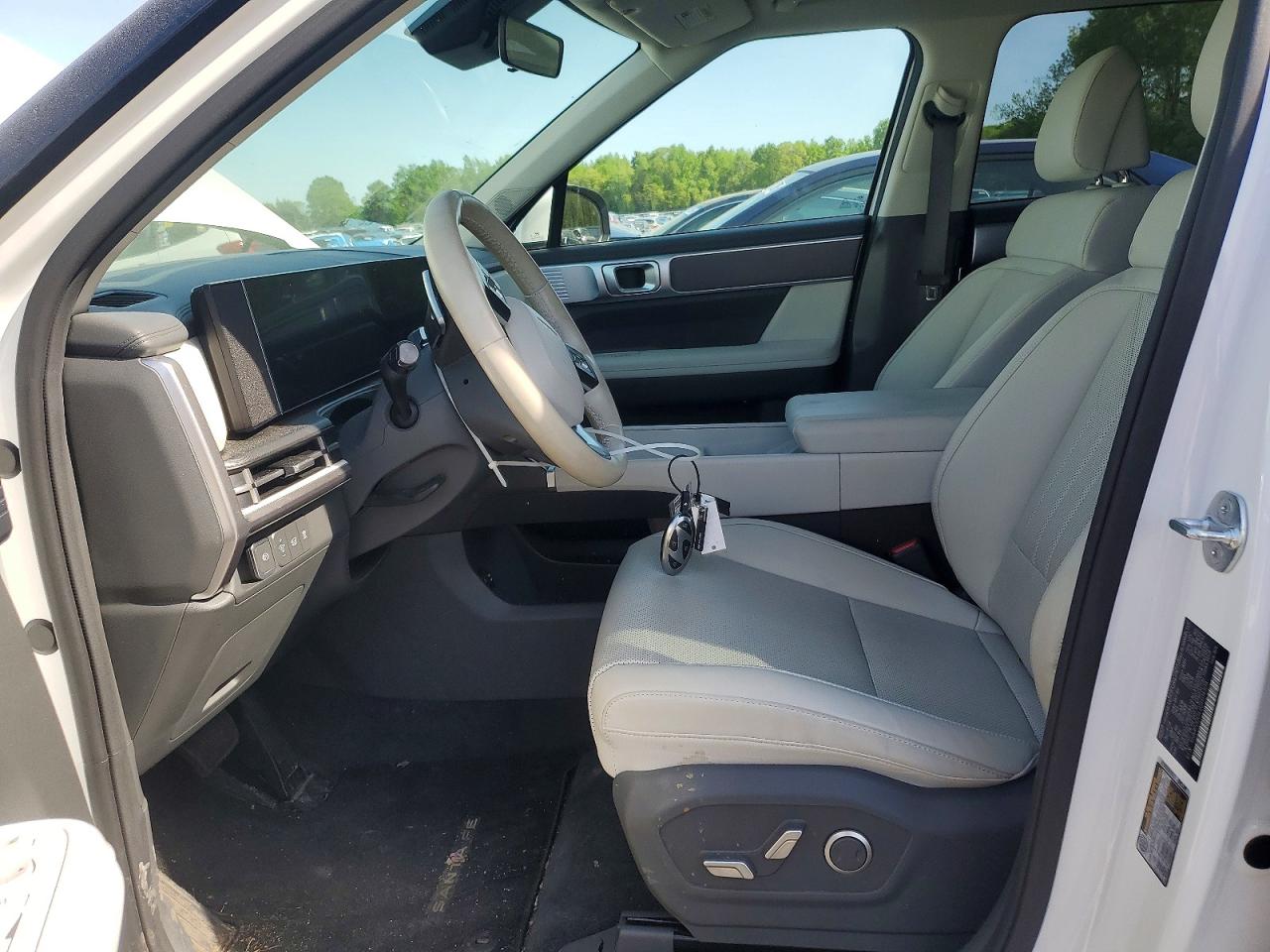 2025 Hyundai Santa Fe Sel White vin: 5NMP2DGL0SH114308