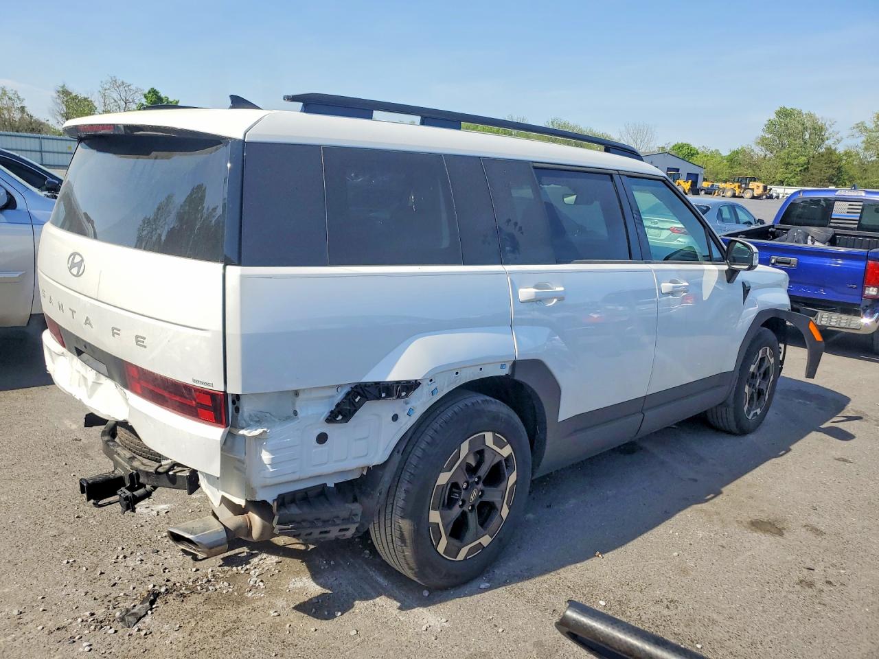 2025 Hyundai Santa Fe Sel White vin: 5NMP2DGL0SH114308