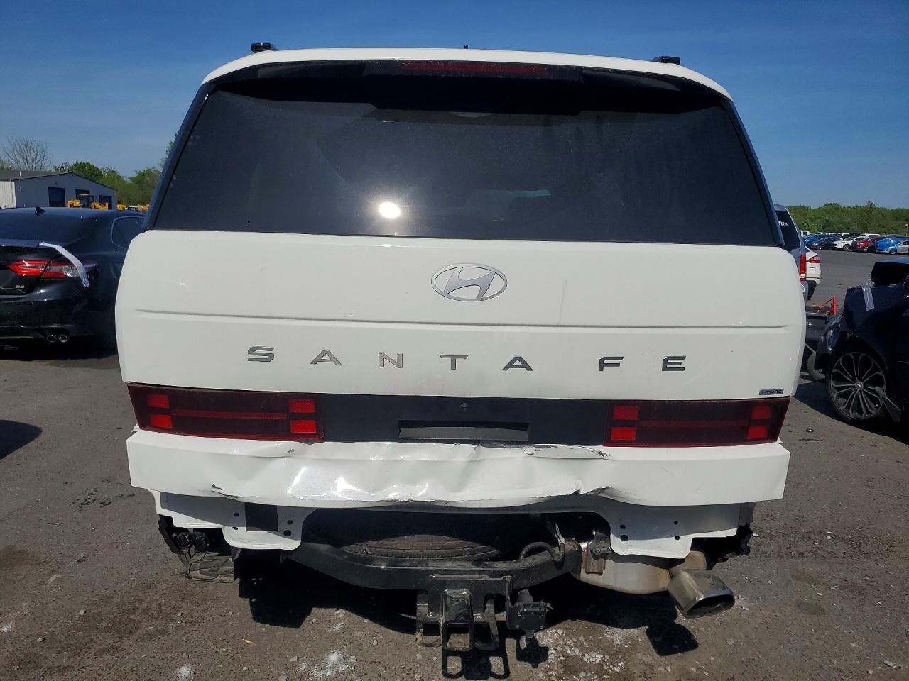 2025 Hyundai Santa Fe Sel White vin: 5NMP2DGL0SH114308