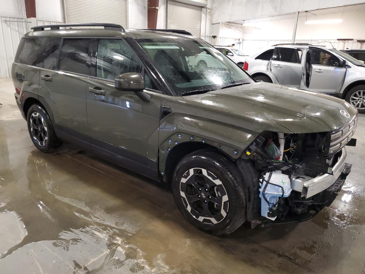 2026 Hyundai Santa Fe Green vin: 5NMP2DGL3TH183236 Damage: Right Fender Flare, Missing, Replacement Required