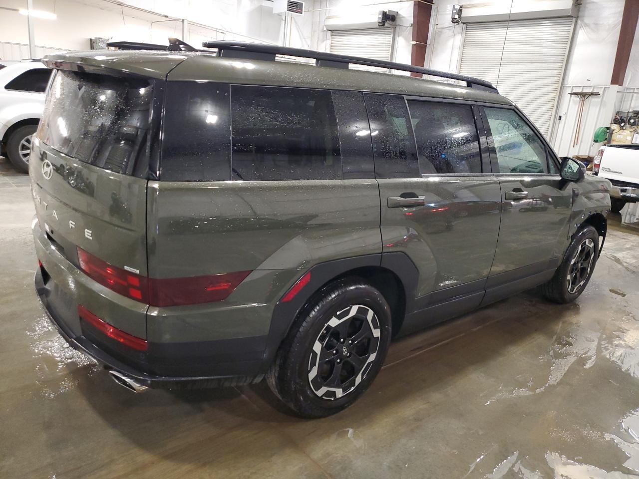 2026 Hyundai Santa Fe Green vin: 5NMP2DGL3TH183236 Damage: Right Qtr Panel, Dent(S) W/ Paint Dmg, 2 To 3 Inches