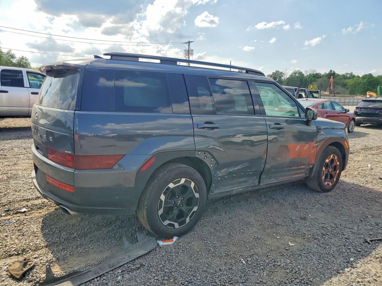 2024 Hyundai Santa Fe Sel Gray vin: 5NMP2DGL6RH067389