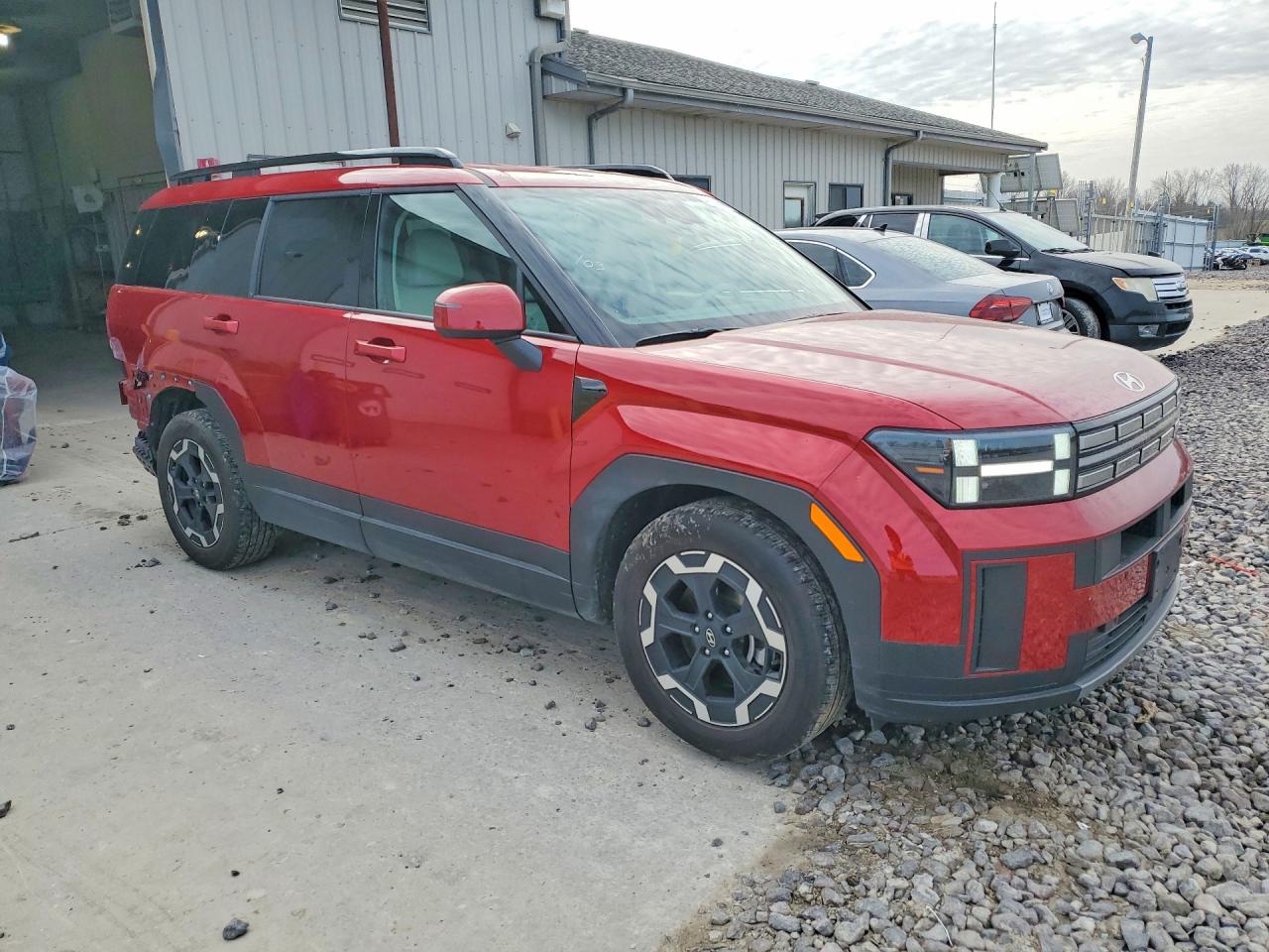 2025 Hyundai Santa Fe Red vin: 5NMP2DGL8SH123905