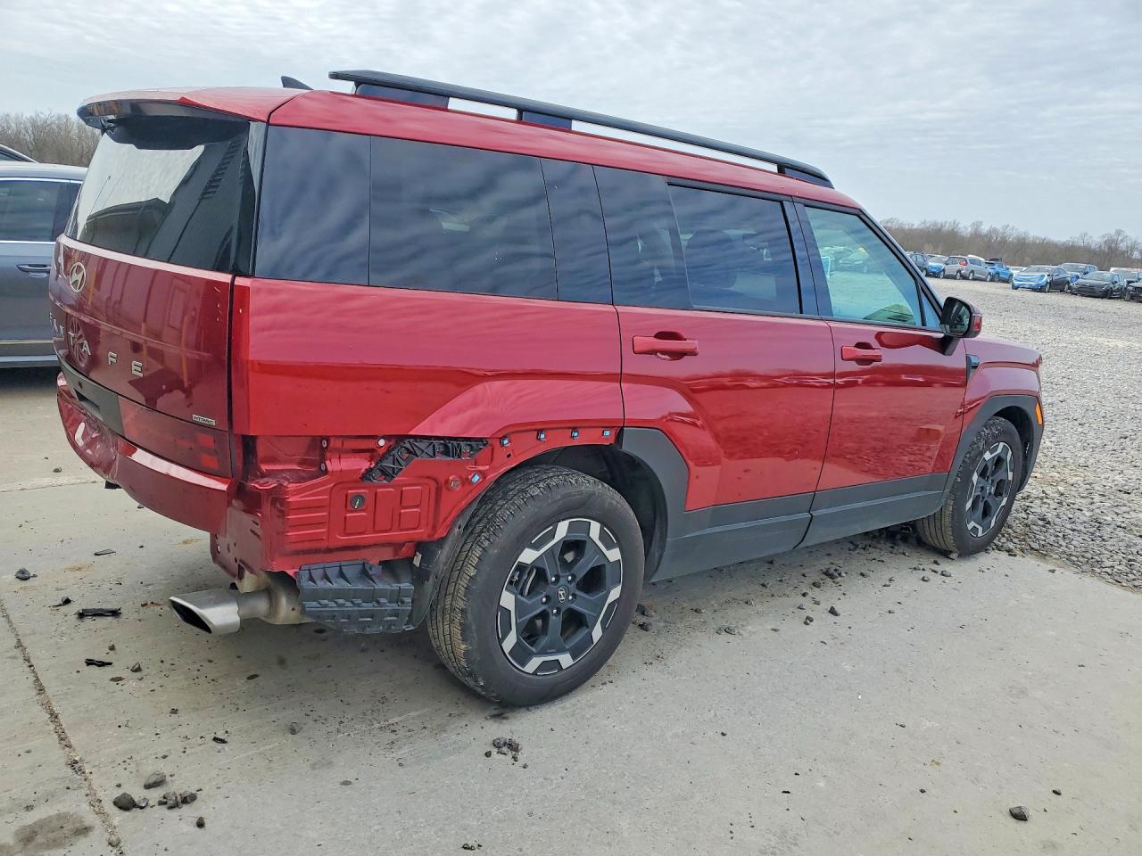 2025 Hyundai Santa Fe Red vin: 5NMP2DGL8SH123905