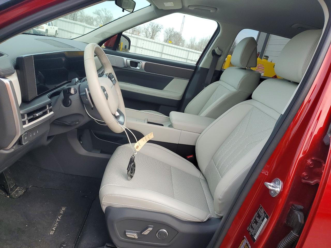 2025 Hyundai Santa Fe Red vin: 5NMP2DGL8SH123905