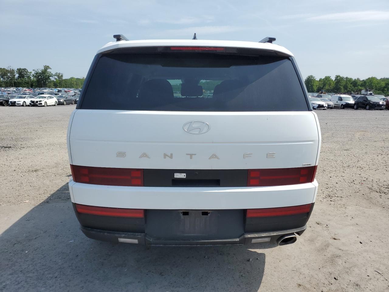 2026 Hyundai Santa Fe Sel White vin: 5NMP2DGL9TH182513 Damage: Lift Gate, Heavy Scratch, 1/2 To 1 Inch