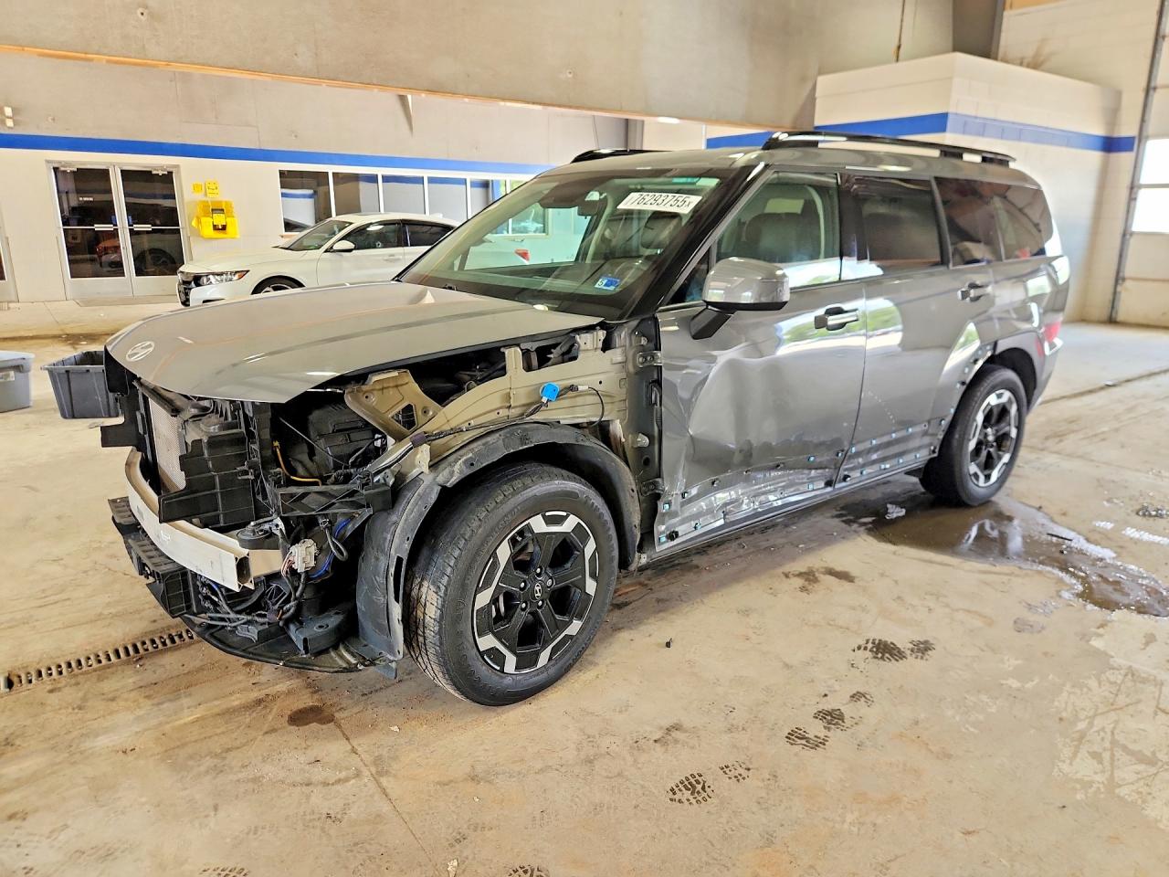 2024 Hyundai Santa Fe Sel Gray vin: 5NMP2DGLXRH010953