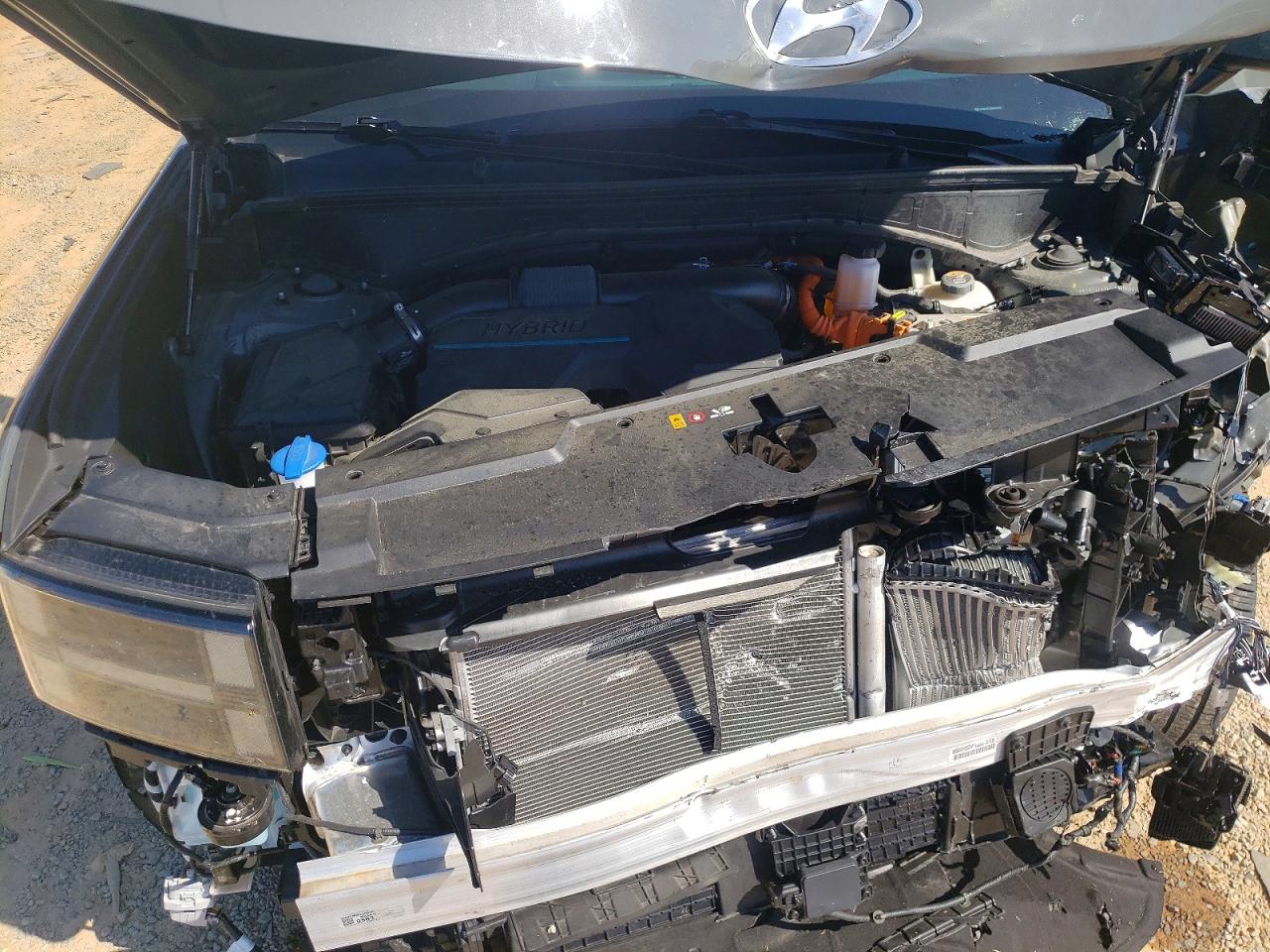 2024 Hyundai Santa Fe Limited Серый vin: 5NMP34G12RH003913