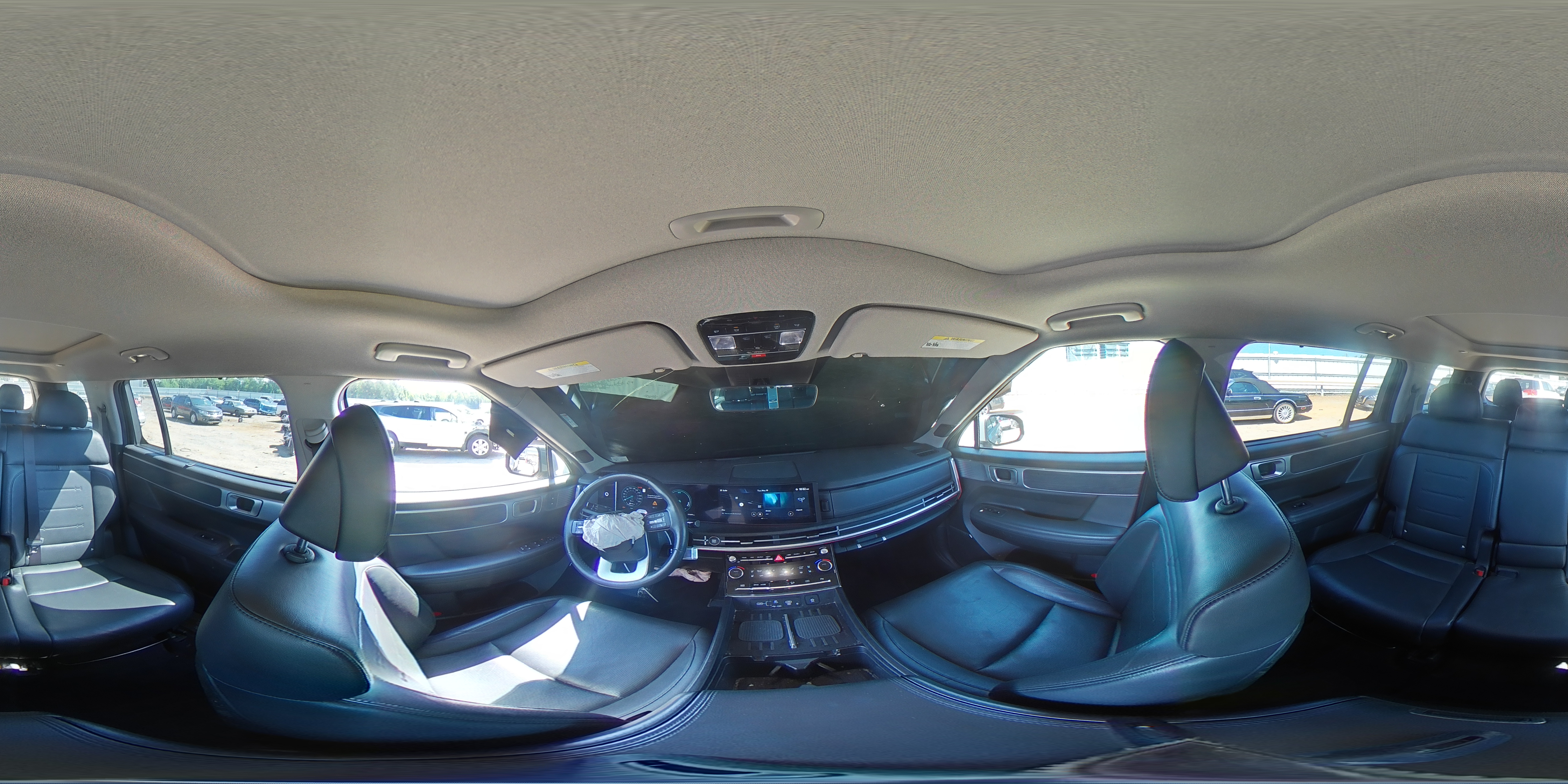 2024 Hyundai Santa Fe Limited Серый vin: 5NMP34G12RH003913