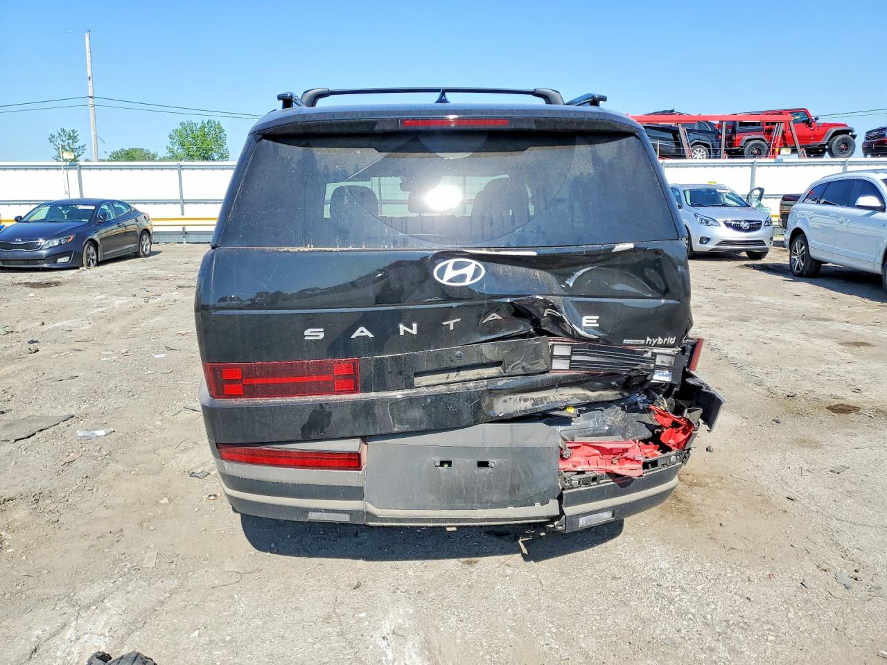 2025 Hyundai Santa Fe Limited Black vin: 5NMP3DG17SH042311