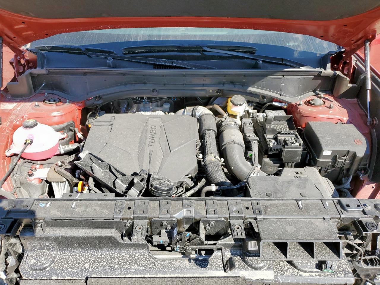 2025 Hyundai Santa Fe Xrt Red vin: 5NMP3DGL3SH074786